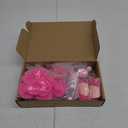 RoundFunny 26 Pcs Cowgirl Cake Decorations Cowgirl Cake Topper Disco Decorations Hat Cake Topper Western Cowgirl Birthday Baby Shower for Western Theme Party Supplies (Cute, Pink)