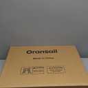 23.8" Modern Nightstand with Hidden Drawers Walnut Night Stand with Charger Station Mid Century Bedside