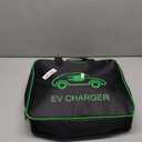 Level 2 EV Charger, 32A 240V Electric Car Charger for SAE-J1772 EVs, Indoor/Outdoor Portable EV Chargers with 25FT Cable, NEMA 14-50 Plug, Adjustable Current & Schedule Charging Time