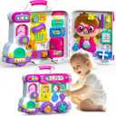 Baby Busy Board for 1-2 Year Old Boy Girl Gift,Musical Toddler Toys for 1+ Year Old,Early Educational Toy for Toddlers 1-3,Birthday Gifts for 1+Year Old Girl, 1 2 Year Old Christmas Toys Gifts