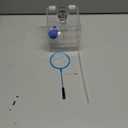 Magnetic Fish Breeder Box for Aquarium Tank Isolation Box Acclimation Hatchery breeding Incubator for Guppy Baby Betta Saltwater Clownfish Coral Anemones Aggressive or Injured Fish (4.7 Inch Square with 2 Dividers)