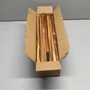 6-Tier Blanket Ladder Wooden, 5.7FT(66.5'') Blanket Quilt Towel Holder Rack Decorative Ladder, Easy Assembly, Rustic Farmhouse Ladder Shelf for The Living Room Bedroom Bathroom Home Decor, Brown