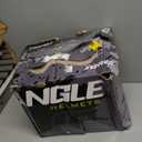 TRIANGLE Modular Motorcycle Helmets for Men Flip Up Full Face Helmet Dual Visor with Internal Sunshield DOT Approved (Large, Matte Black)