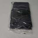 Extra Stable Dog Car Seat - Robust and Safe: Reinforced Walls, 3 Belt System for Small to Medium-Sized Dogs - Waterproof for Back or Front Seat (Black)