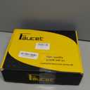 Handheld Bidet Sprayer for Toilet, Handheld Sprayer Kit, Baby Cloth Diaper Sprayer Set for Feminine Wash- Easy to Install - Stainless Steel (Black)