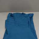 Shoulder Strap Sleeveless Fishtail Midi Bandage Dress for Women Bodycon Club Party Evening Dresses, Peacock Blue Medium