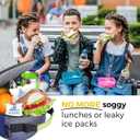 Ice Packs 16oz (Pack of 4) - Cooler Accessories - White