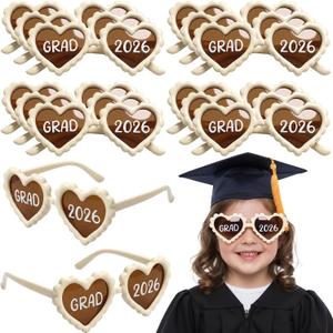 12 Pairs Graduation Sunglasses Class of 2026 Glasses Grad Party Decor for Her Him 2026 Graduation Gift Photo Props