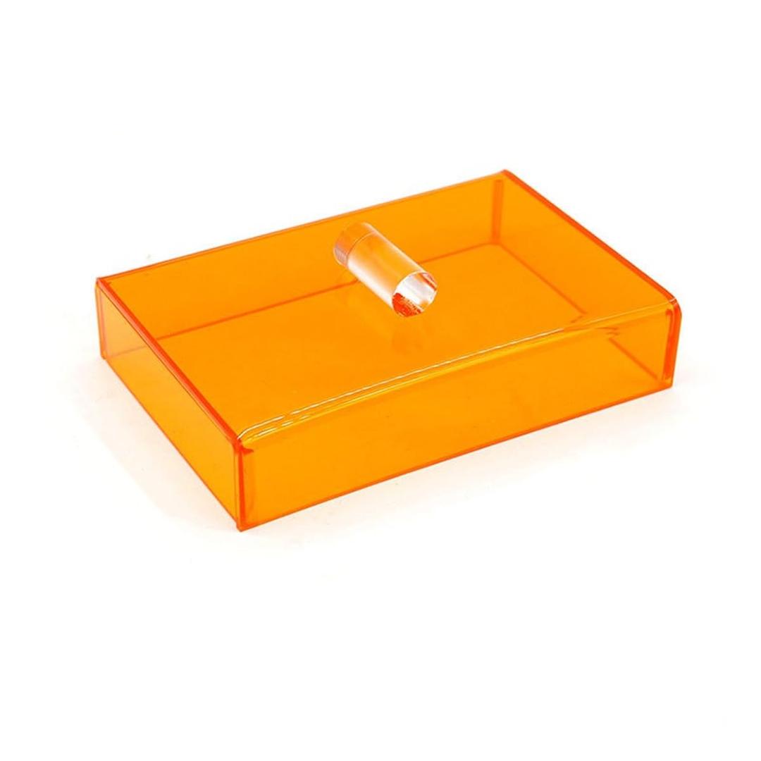 Dental Curing Light Protector Box Orange Cover Box (Large)