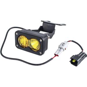 3inch Headlight Kit Compatible with Sur-Ron Segway X260 and Talaria, Motorcycle Lights Bars with Headlight Bracket, Plug and Play (Yellow)