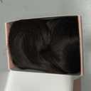 Ponytail Extension, Drawstring Ponytail Extension for Women 26 Inch Long Dark Brown Wavy Layered Pony Tails Hair Extensions Synthetic Clip in Ponytail Hairpiece for Women