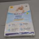 Graco Premium Waterproof Crib and Toddler Mattress Protector (1 Pack) GREENGUARD Gold Certified, Machine-Washable & Dryer-Friendly, Waterproof Sleep Surface, Fits Baby Crib & Toddler Bed Mattress