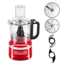 KitchenAid 7 Cup Food Processor - Red - KFP0718BM: Grinds, Chops, Shreds, Mixes, Blends, 3 Speeds, Dishwasher - Safe