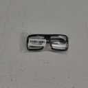 4E's Novelty Black Oversized Thick Glasses Clear Lens Non Prescription Square Frame, Fake Huge Fashion Eyeglasses for Vector Velma Costume Adults Women & Men, Halloween Nerd Costume Accessories