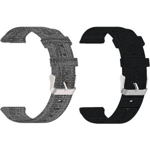 Lamshaw Compatible with Bark Watch Bands, Breathable Nylon Woven Fabric Replacement Accessory Strap Compatible with Bark Watch 1.5 Inches