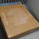 NEWBULIG Dog Playpen 4-Panel, 24IN Puppy Playpen, Stable Dog Play Pen Indoors/ Outdoor with Secure Locking Door, Plastic Pet Fence for Small & Medium Dogs