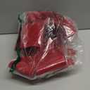 Aneco 2 Pack 14.5 x 24 inches Red Christmas Bows Christmas Wreaths Bows Xmas Plastic Bows for Christmas Tree, Garland and Outdoor Decoration