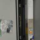 Cordless Light Filtering Mini Blind - 27 Inch Width, 64 Inch Length, 1" Slat Size - Black - Cordless GII Morningstar Horizontal Windows Blinds for Interior by Achim Home Decor