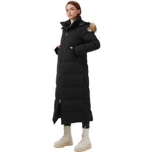 Fitouch Women's Waukee Long Down Coat Parka Jacket | 750+ Fill Power | Full-Length, Size Large