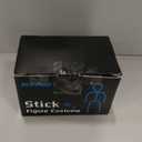 Bloremed Stick Figure Costume Kids Stickman Jumpsuit with Light up Glasses Halloween Glow in the Dark Outfits for Boys Girls (White, Small(5-6 Years))