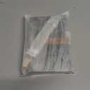 Small Wallet Women RFID Blocking Vegan Leather Slim Thin Bifold Credit Card Wallet Passport Holder Ladies Travel Wallet Mini Purse with Zipper Pocket (Black Brown)