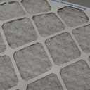 Aerostar 20x22x1 MERV 6 Pleated Air Filter, AC Furnace Air Filter, 6 Pack (Actual Size: 19 3/4"x21 3/4"x3/4")