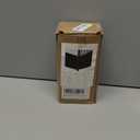 Biscaynebay Wrap Around Bed Skirts with Split Corners for Full Beds 14" Drop, Black Elastic Dust Ruffles Adjustable Easy Fit Wrinkle & Fade Resistant Silky Luxurious Fabric Machine Washable