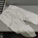 Perry Ellis Men's 100% Linen Drawstring Pants, Lightweight Breathable Fabric, Flat Front, Quarter Top Pockets, Regular Fit (38W x 32L, Bright White)