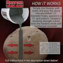 Expansive Demolition Grout 44 Lb. Box for Rock Breaking, Concrete Cutting, Excavating. Alternative to Demolition Jack Hammer Breaker, Jackhammer, Concrete Saw, Rock Drill (DEXPAN44BOX2) (50F-77