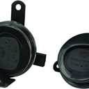 HELLA 012010901 Black 12V BX Trumpet Horn Kit (Toyota)