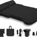 SUV Air Mattress, Car Air Mattress Compatible with Tesla Model Y, Camping Bed for Car Backseat, Inflatable Sleeping Pad with Pump, Truck Jeep Travel Bed for Camping Road Trip (Black)