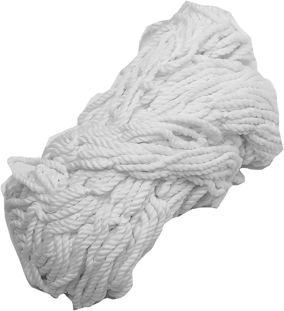 Cocoarm Soccer Replacement Goal Net High Impact Resistance Soccer Net, Easy Setup & Foldable, Fits 3-Angle & Trapezoidal Goals, Suitable for Soccer Match Training (12X6FT)