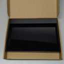 Qinyoung Acrylic Straw Holder for Cabinet Door with Double Sided Adhesive Tape Reusable Straw Organizer Tumbler Storage Kitchen Accessories Container for Counter Cupboard(Classic,Large,Black)