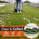 GreenSweep TurfoMax 2.0 Artificial Grass Sweeper | Electric Turf Sweeper for Synthetic Lawns, 5 Height Settings, Foldable Handle, Collection Bag Included, Lifts Flattened Grass & Collects Debris