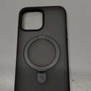 TORRAS Magnetic for iPhone 13 Pro Max Case 6.7 inch [ Fit for Magsafe] with Stand, [Military Grade Drop Protection] Shockproof Translucent Back Slim Protective Phone Case (2021), Black