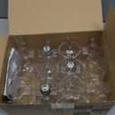 Edison Bulbs, E26 LED Bulb 60 watt Equivalent, Non-Dimmable, Soft White 2700K, ST58 Vintage Light Bulbs, 90+ CRI, 6W 600LM, E26 Medium Base, Clear Glass, 12 Pack