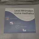 XWZO 100% Blackout Curtains 2 Panels with Tiebacks- Heat and Full Light Blocking Window Treatment with Black Liner for Bedroom/Nursery, Grommet Top, White, W52 x L84 Inches Long, Set of 2