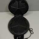 Mueller Heart 5 Waffle Maker, Norwegian Waffle Iron, Adjustable Browning Control & Nonstick, Cool Touch Handle, Easy to Clean, Small Kitchen Appliances