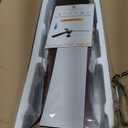 Natual Solid Wood Ceiling Fan with Light 52 Inch, Low Profile, Remote Control, Downrod Mount, Noiseless, Reversible, 6CCT, Dimmable, 6 speeds, Timeable, Ceiling Fans with Lights for Living Room (Black + Walnut)