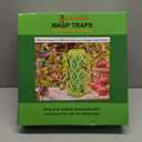 4 Pack Upgraded Wasp Trap Outdoor Hanging, Carpenter Bee and Hornet Catcher, Reusable Yellow Jacket Trap with Bait Reservoir, Bee Killer and Wasp Catcher for Outside (Green)