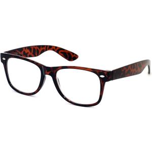 Calabria R7958 Retro Specs Designer Reading Glasses Mens Womens Trendy Classic Vintage Eyeglasses Lightweight Spring Hinged