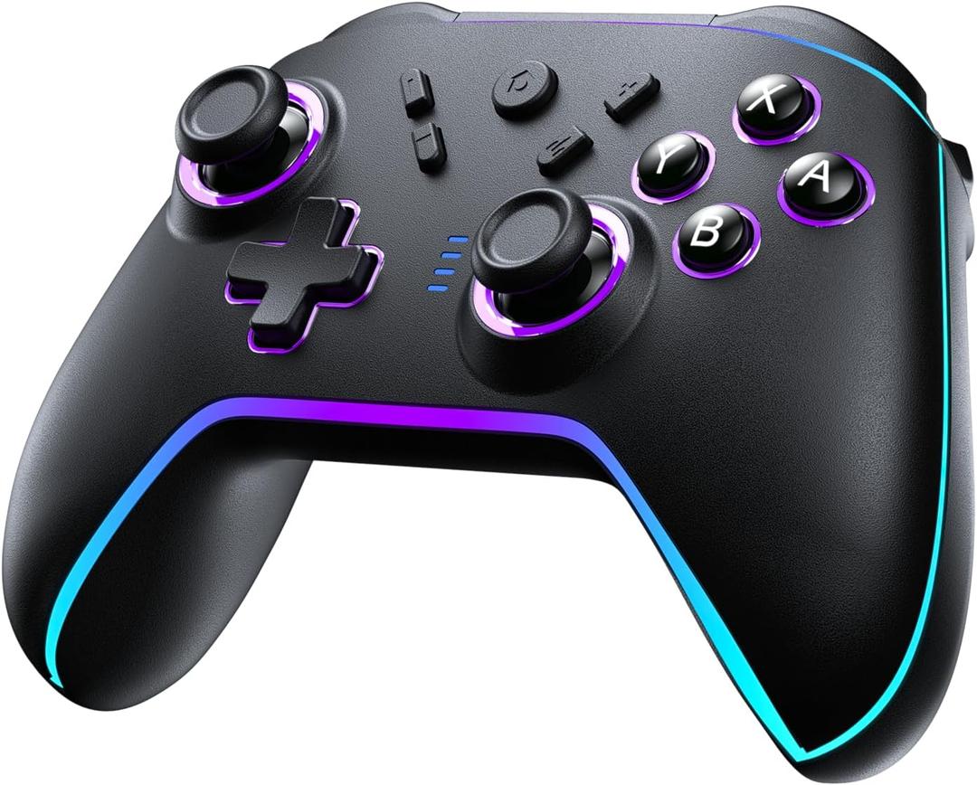 for Switch Controller, Switch Wireless Controller with/Dual Vibration/Motion/Wake-up/Screenshot