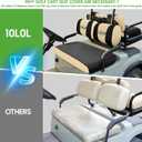 10L0L Golf Cart Front & Rear Seat Covers Full Set for Yamaha G2 G8 G9 G11 G14 G16 G19 G20 G21 G22 & Club Car DS Pre-2000, Tomberlin Emerge E2, E-Z-GO Marathon, Fits 4 Passenger Seat Golf Cart