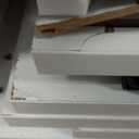 DEVAISE 3-Drawer Wood File Cabinet, Mobile Lateral Filing Cabinet, Printer Stand with Open Storage Shelves for Home Office, White