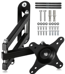 Suptek TV Wall Mount Swivel Tilt Rotation Full Motion Adjustable Articulating for Most 15-32 inch LED, LCD Monitor Wall Mount VESA 75,100 (MA2720)