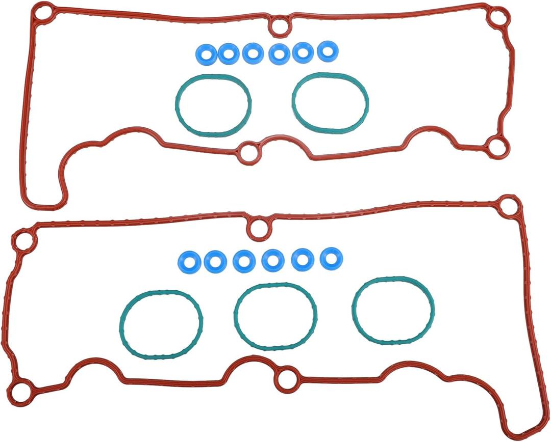 uxcell Engine Cylinder Valve Cover Gasket Set Engine Gasket Kit for Ford Explorer 4.0L 2001-2010 No.1L2Z6584AA/151058101 for Ford for Ranger