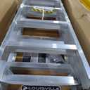 LITE 10-Foot Aluminium Attic Ladder 54" W x 22.5" H (Rough Opening), 375-Pound Load Capacity, Type IAA, AP2240MS