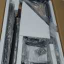 Utheer Hydraulic Hot Tub Cover Lift, Powder-Coated Carbon Steel Spa Cover Lifter with 6 Hooks, Adjustable 31.5-41.3H x 57-92.5W, Drill-Free or Screw-in, Heavy Duty for Rectangular Hot Tubs & Spas (Underneath on Both Sides)