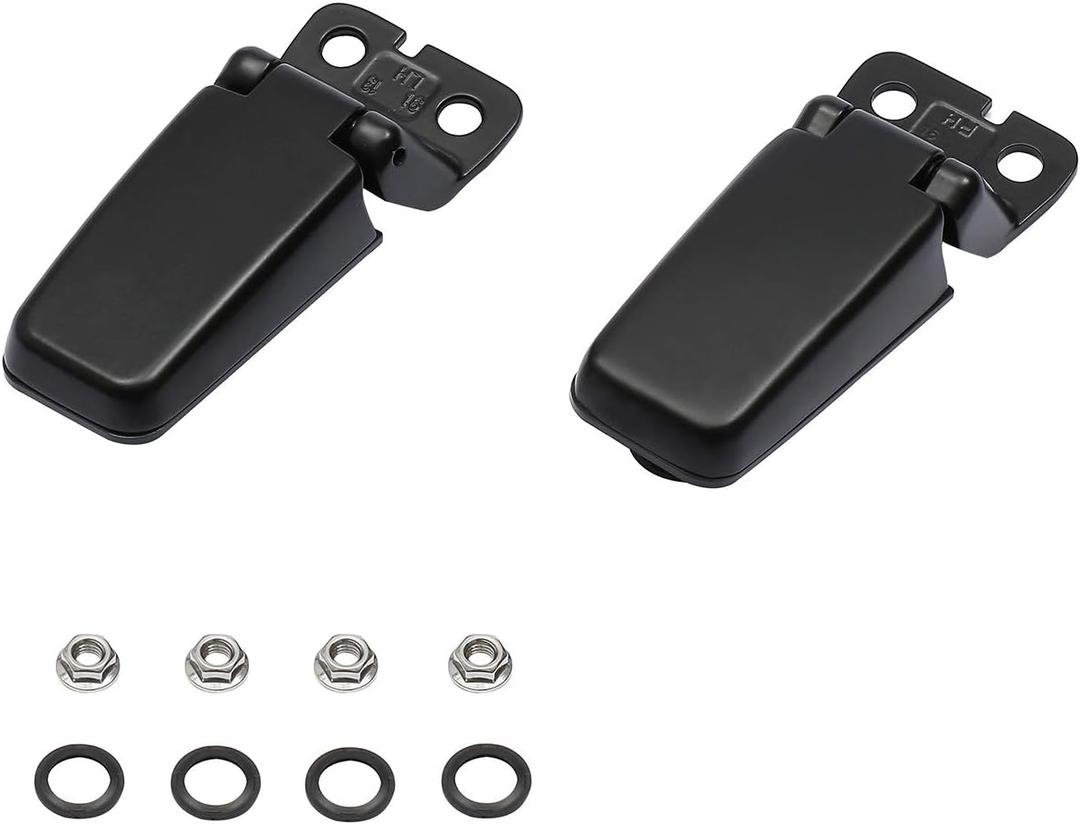 Rear Window Hinge Set Liftgate Glass Hinge Right & Left | Replacement for 2004-2010 Infiniti QX56, 2005-2015 Nissan Armada, 2004 Nissan Pathfinder Armada | Replaces# 90320-7S000, 90321-7S000