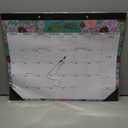 Comix 2025-2026 Floral Desk Calendar - 18 Month Desk Calendar (July 2025Dec 2026) | 17"x12" Thick Paper with Classic Design for Office & Home